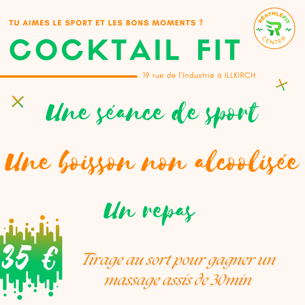 Affiche pour soirée afterwork
