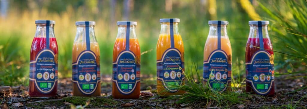 Gamme des jus Jossamel, une cure avec des produits naturels
