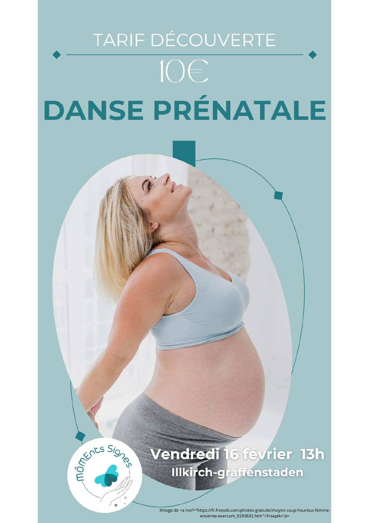 Affiche Promo danse prénatale